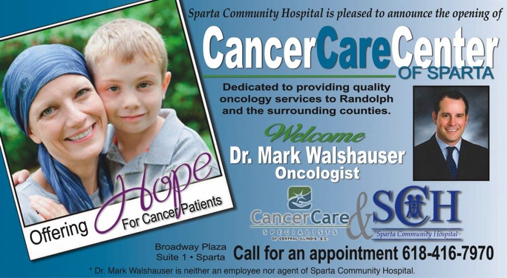 CCSI Expands to Sparta, IL Cancer Care Specialists of IL