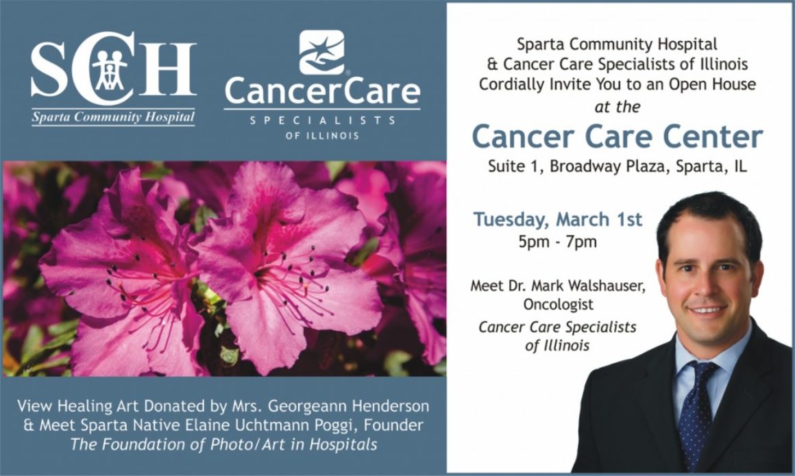 Sparta Open House Cancer Care Specialists of IL