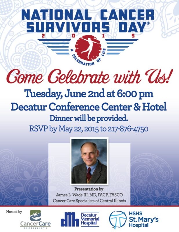 National Cancer Survivors Day Celebration – Decatur