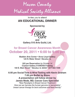 Breast Cancer Awareness Educational Dinner