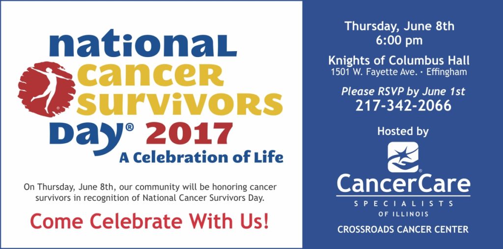 Effingham – National Cancer Survivors Day 2017