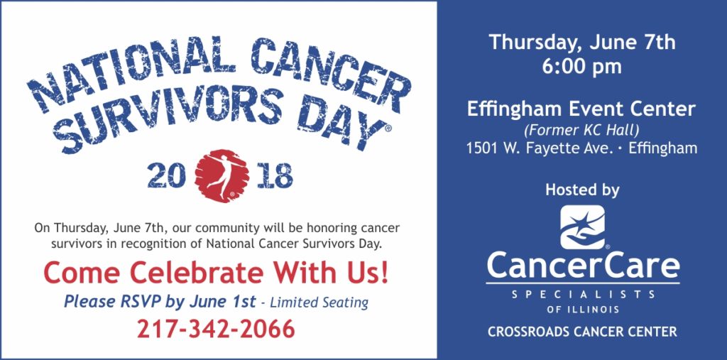 Effingham – National Cancer Survivors Day 2018