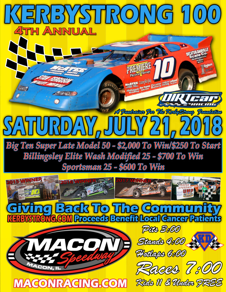 4th Annual KERBYSTRONG 100