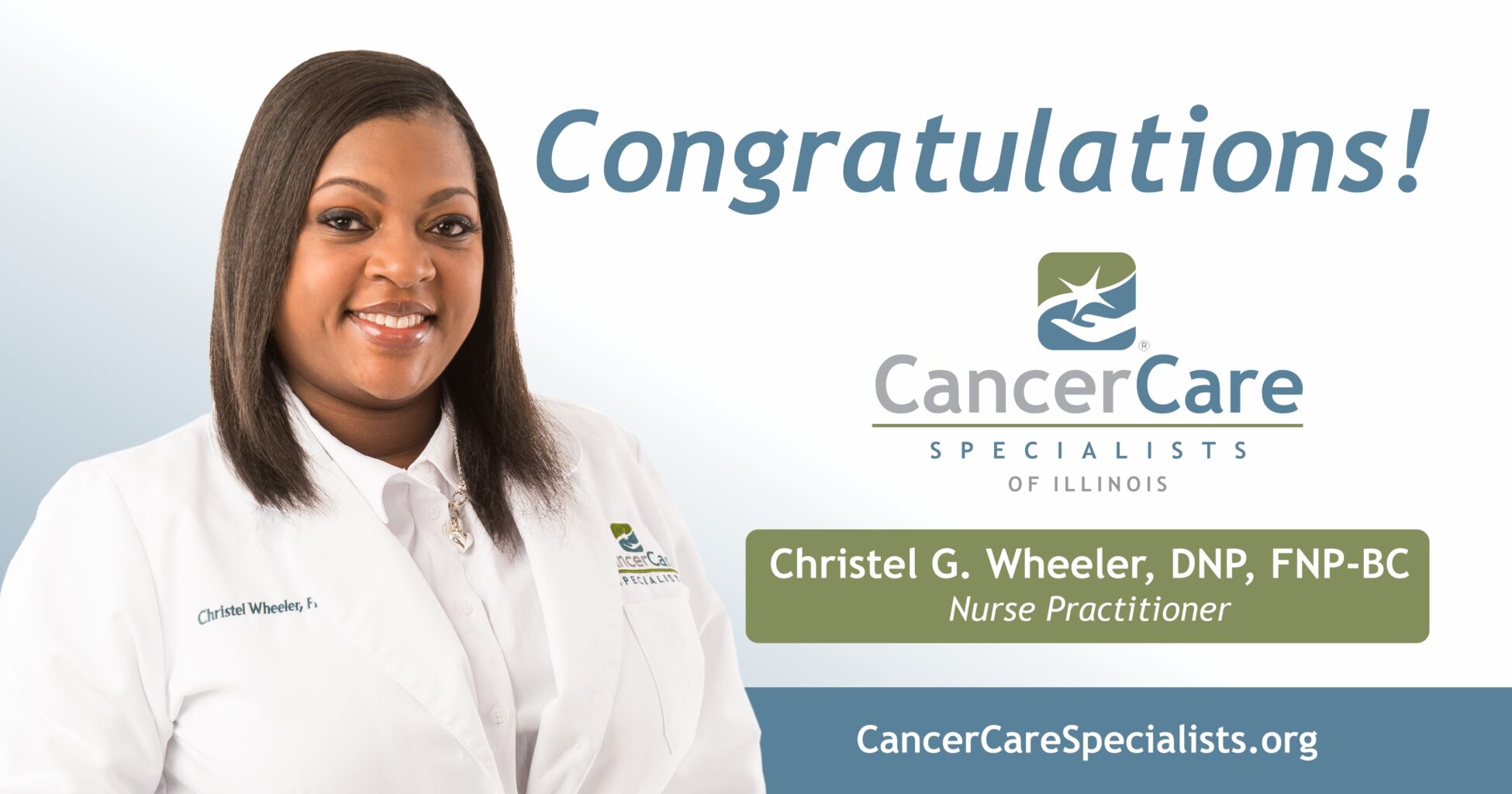 Congratulations, Christel!